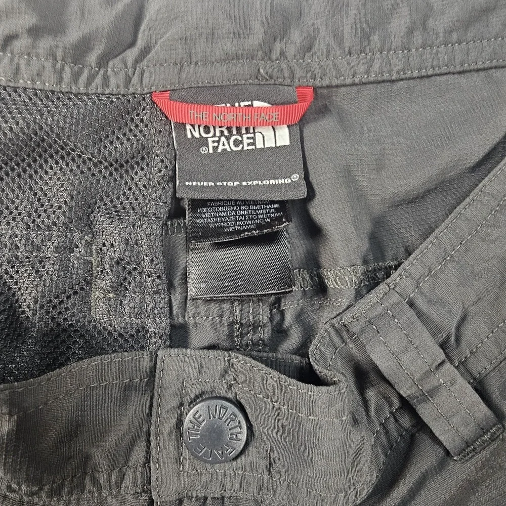 The North Face Horizon Cargo Shorts Mens 36 Gray Nylon Hiking A3YJ 10in